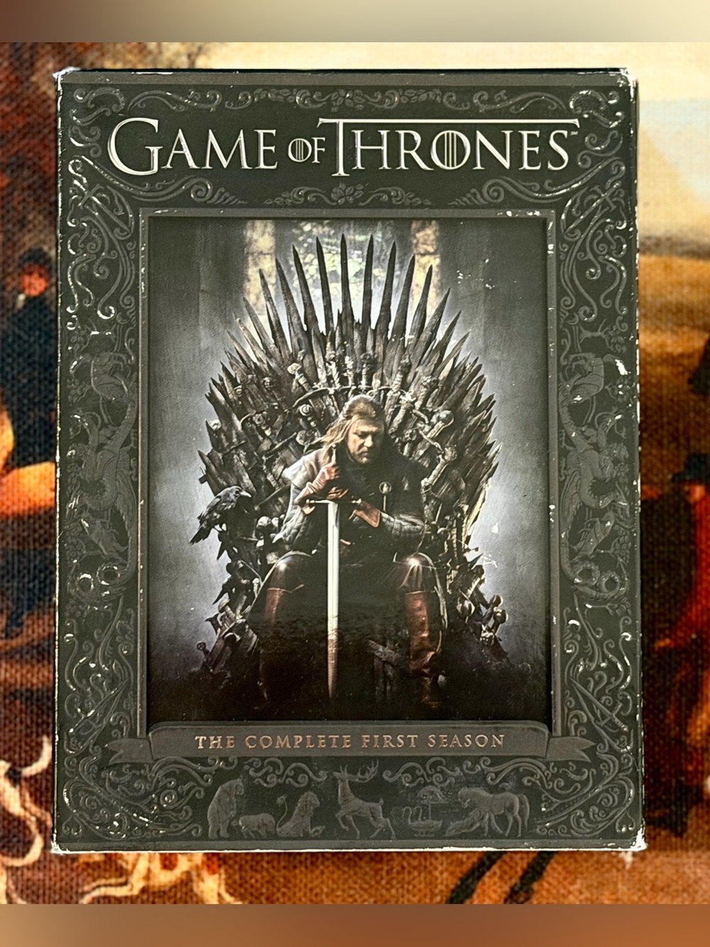 Game of Thrones: The Complete First Season (DVD, 2012, 5-Disc Set)